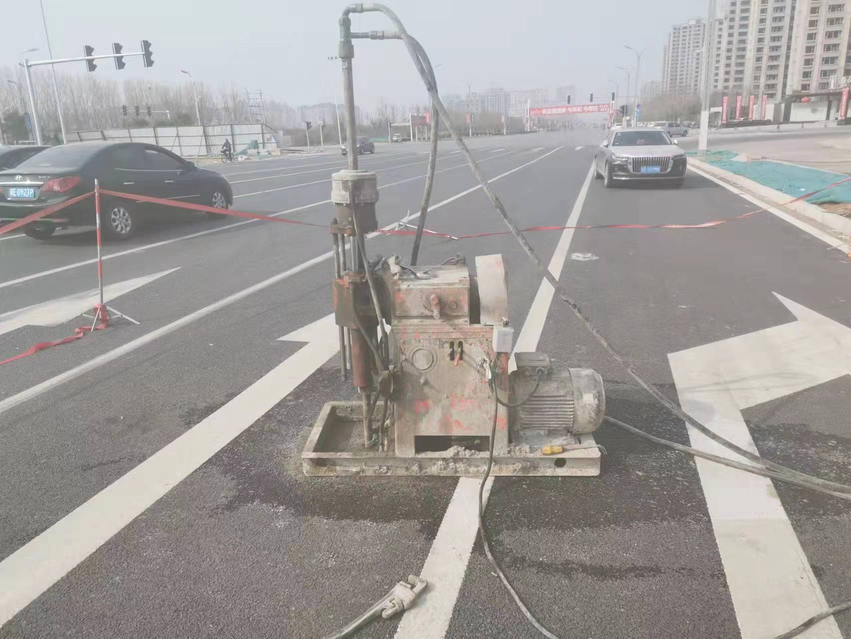 竹根滩镇路基沉降注浆灌浆